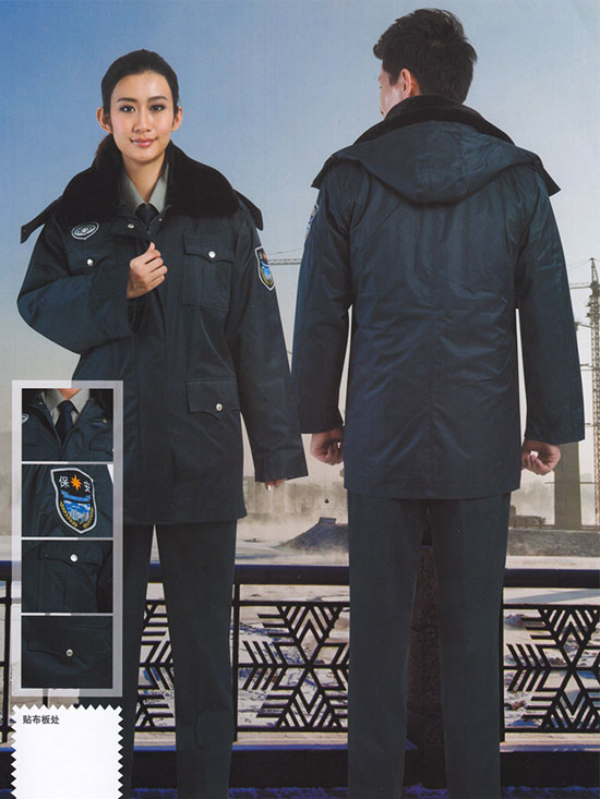 保安服冬裝防寒服棉衣