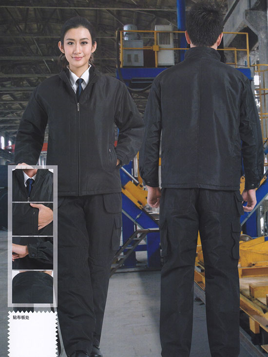 秋冬季廠服工服棉衣棉服_0116