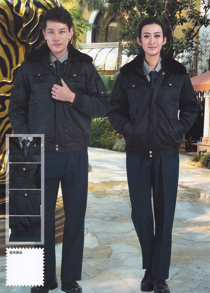 秋冬季保衛(wèi)外勤棉衣棉服0102