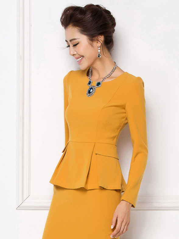 秋季新款女士職業(yè)裝女裝套裝套裙