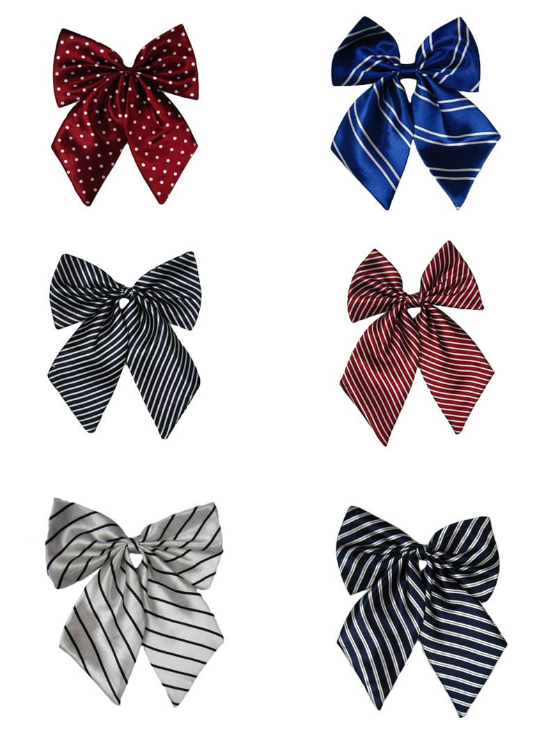 空姐銀行酒店女士職業領花正裝蝴蝶結服務員領結女學生領巾