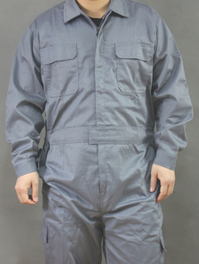 高檔連體工作服棉連體服套裝春秋男女工裝汽修維修不縮水透氣