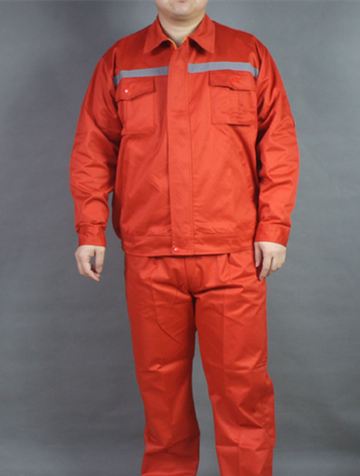 防靜電純棉工作服長袖勞保服男女款工裝汽修維修透氣